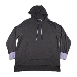 Jambys House Hoodie Unisex Sz Large Soft Stretch Lightweight Breathable Gray